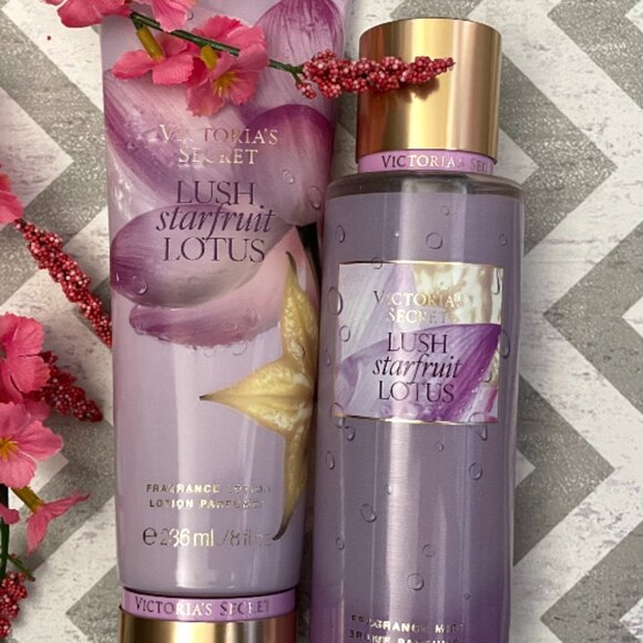Victoria's Secret, Lush Starfruit Lotus, Fragrance Mist & Lotion, NEW! - Picture 4 of 4